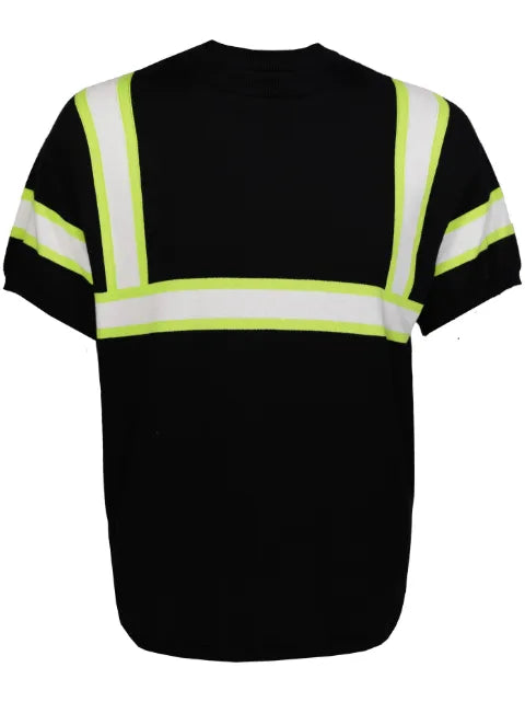Mostly Heard Rarely Seen knitted striped cotton top