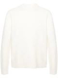 Jil Sander crew-neck boiled wool jumper