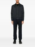 Herno logo-plaque bomber jacket