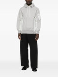 sacai zip-detailed hoodie