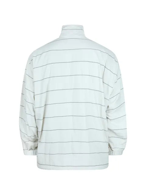 Balenciaga striped zip-up jacket