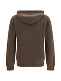 Roberto Collina drawstring-hood knitted hoodie