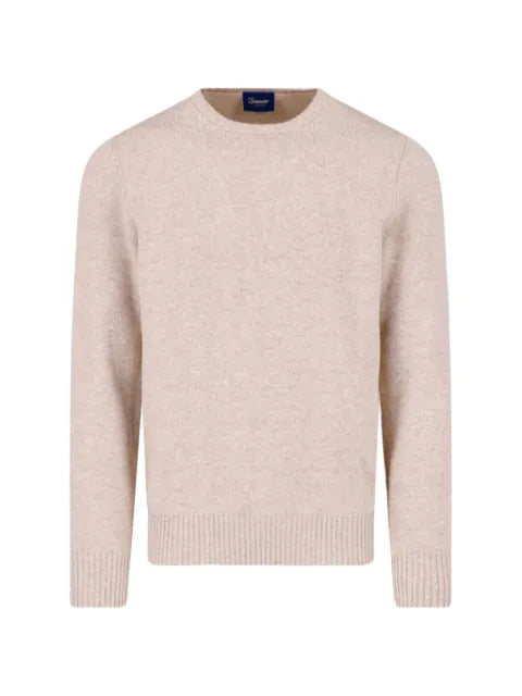Drumohr fine-knit crew-neck sweater