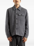 Moncler check-pattern shirt jacket