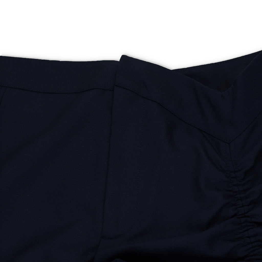Blue Tailored Trousers V-Waistband