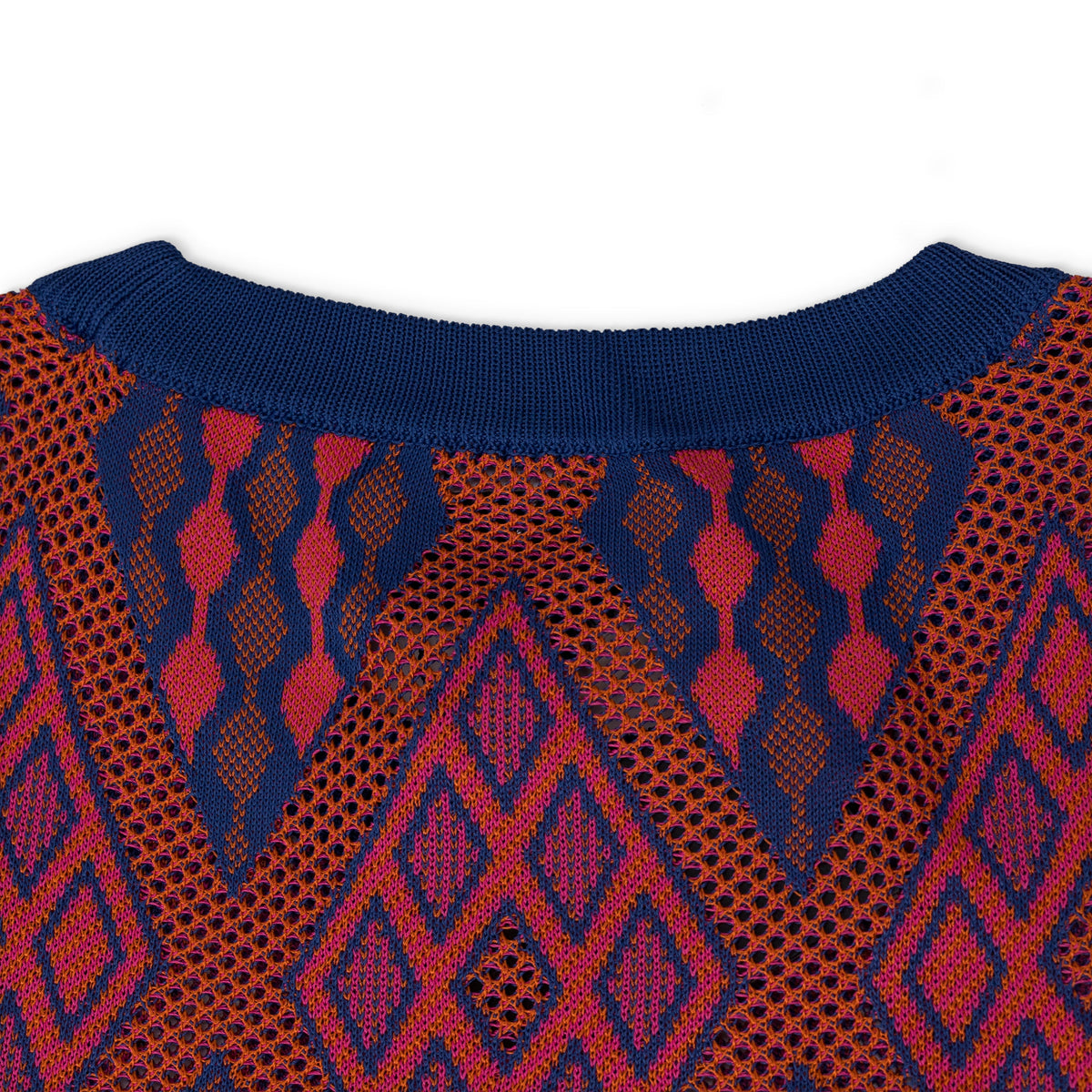 Red Kalonji Knitted Sweater Vest