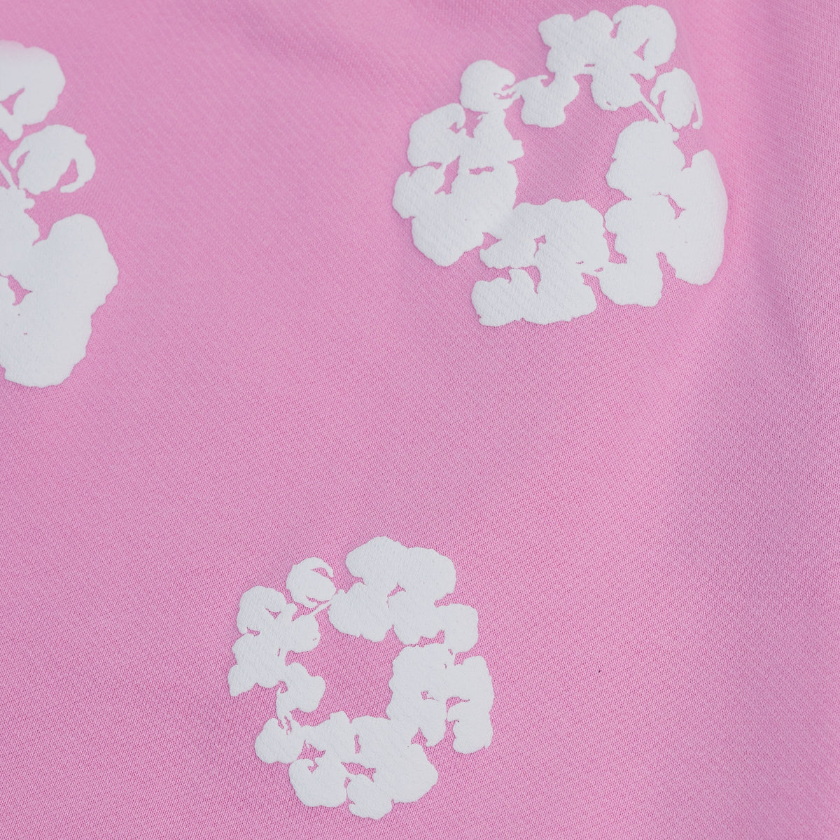 Pink Cotton Wreath Shorts