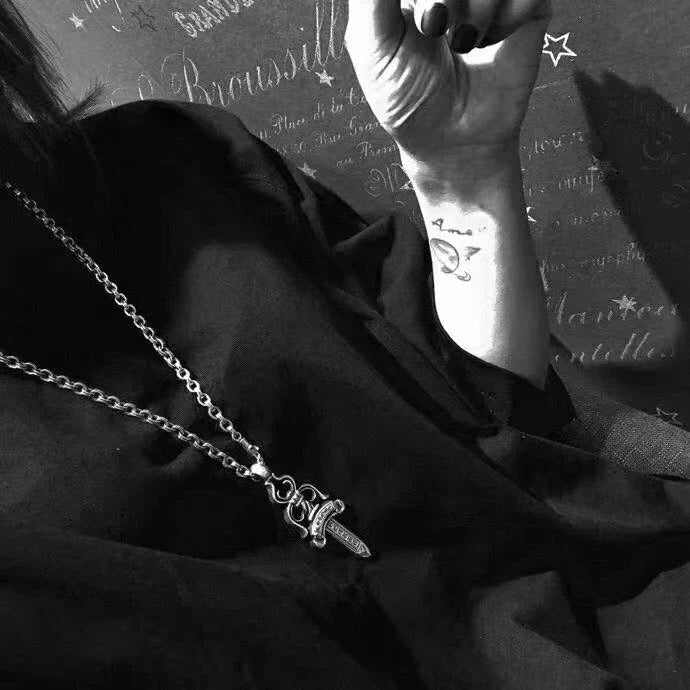 Chrome Hearts LOGO NECKLACE -6