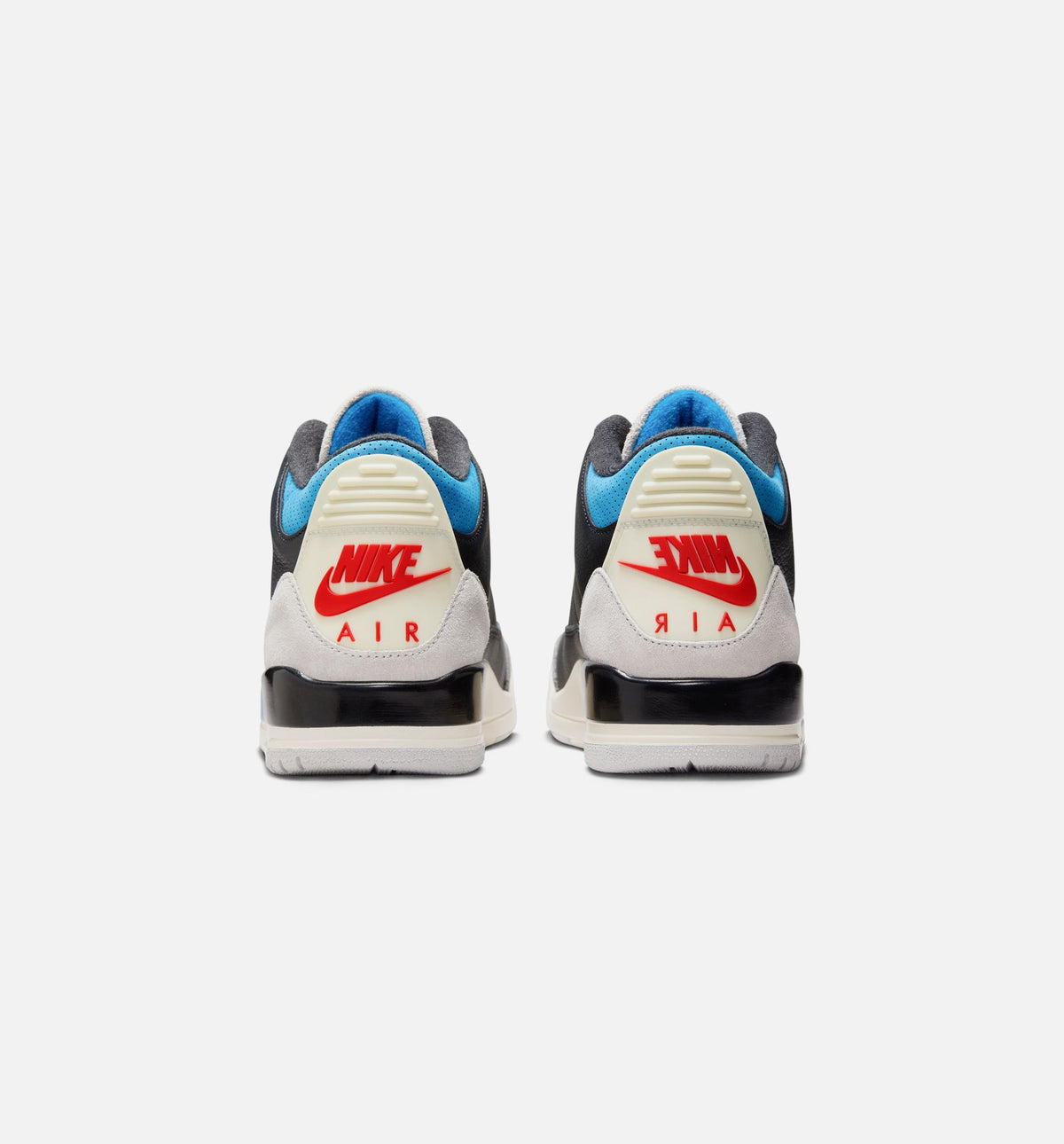 Air Jordan 3 Retro OG Rare Air – Men's Lifestyle Shoe in Black/Chile Red/Neutral Grey