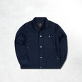 Finisterre Basset Trucker Jacket: Navy
