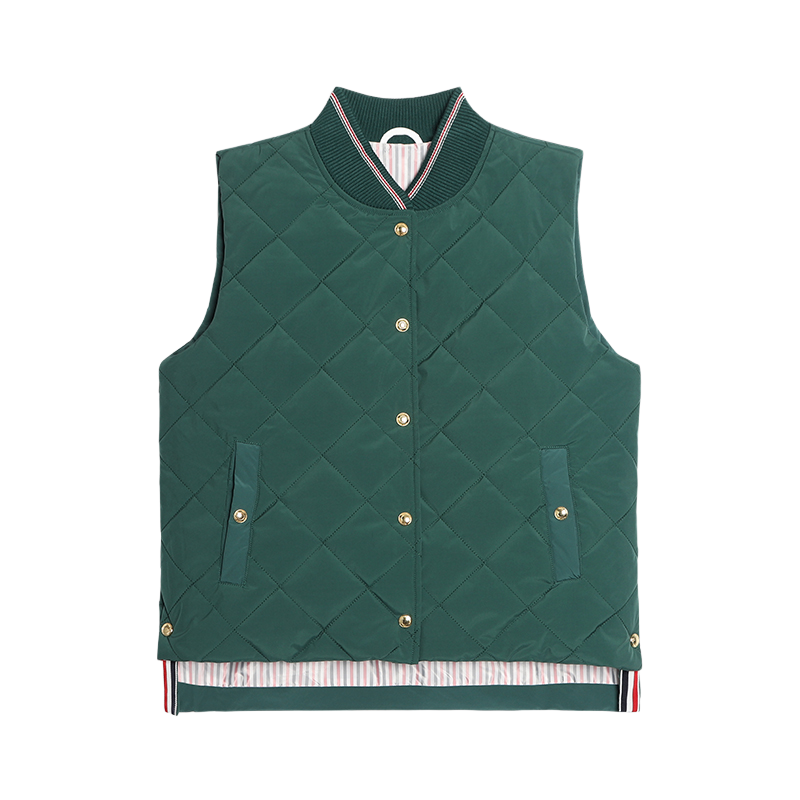 Unisex sleeveless vest jacket | Thom Browne