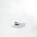 VAGA Feather Racing Visor: White / Navy Blue