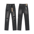 Ksubi Slim Tapered Graphic Jeans - Black