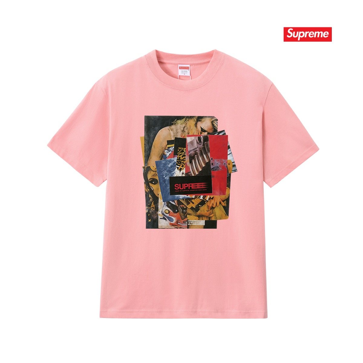 Supreme Collage Graphic Short-Sleeve T-Shirt