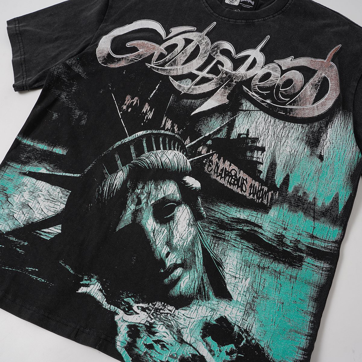 Godspeed Out of Many One Graphic T-Shirt