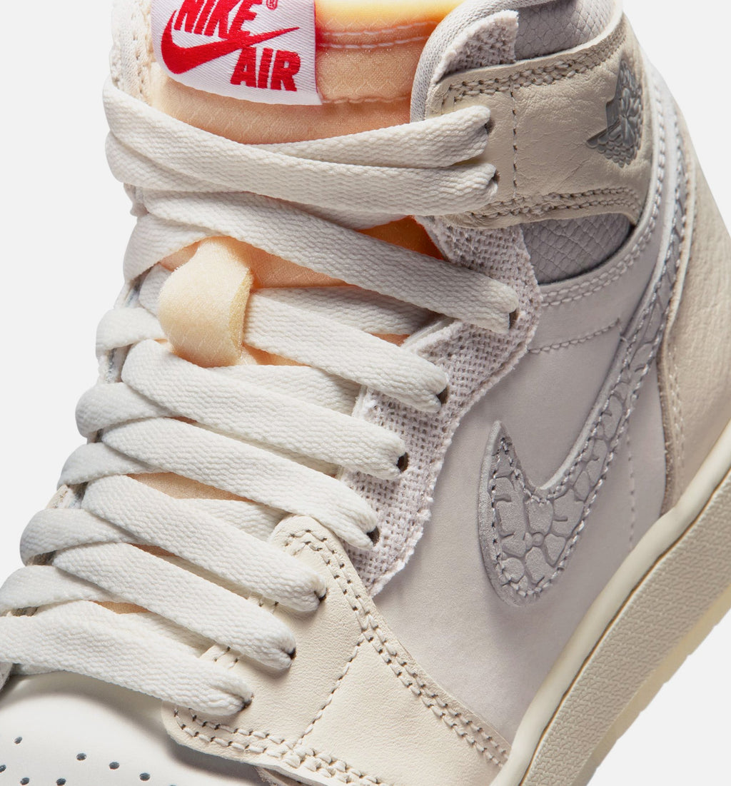 Air Jordan 1 Retro High OG GS Sneakers | Sail/University Red/Pale Ivory/Coconut Milk/Phantom
