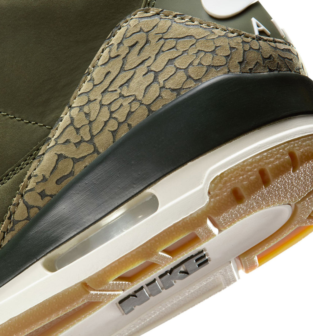 Air Jordan 3 Retro Medium Olive – Men's Lifestyle Shoe | Medium Olive/Sequoia/Neutral Olive/Sail/Total Crimson