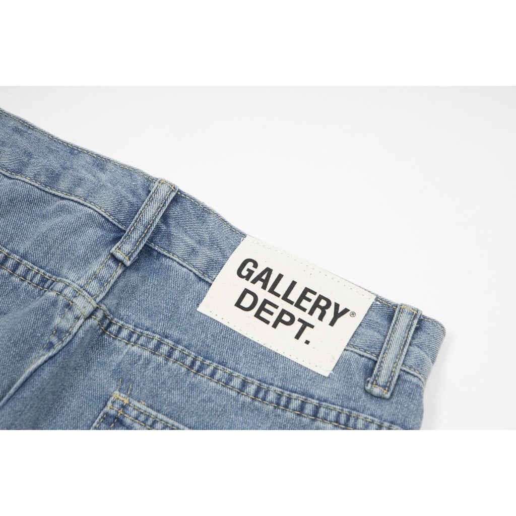 Gallery Dept Jeans Washed Ripped Rough Jeans Flared Trousers