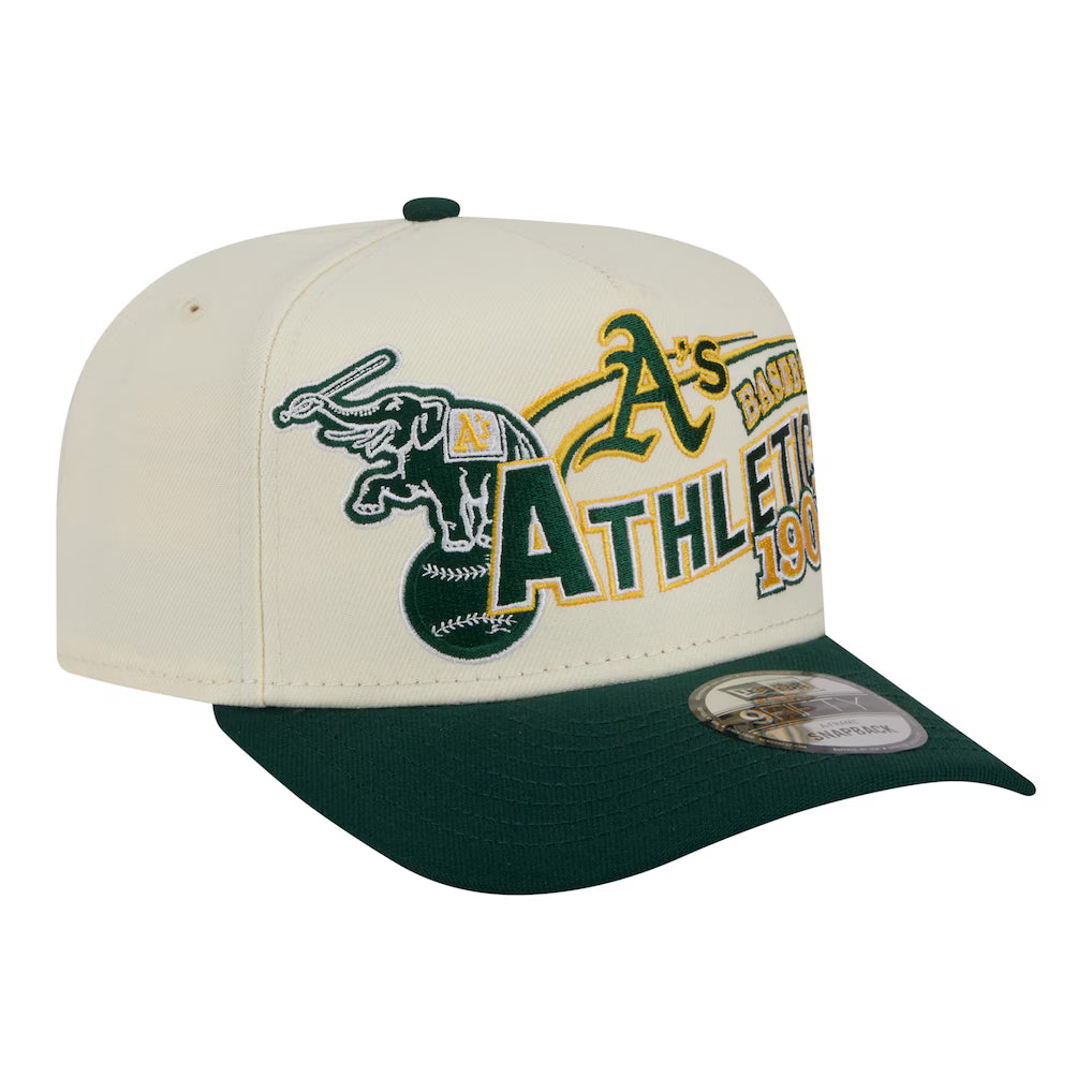 New Era 950 A Frame Oakland Athletics Classic Snapback Hat