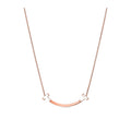 Tiffany Style Smile 18K Gold-Plated Necklace